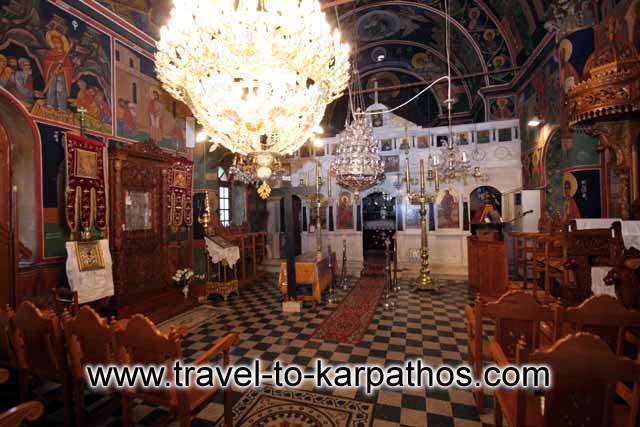  KARPATHOS PHOTO GALLERY - PANAGIA INSIDE