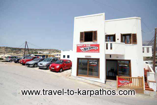 HOT WHEEL RENT A CAR  CAR RENTAL IN  LEFKOS - KARPATHOS